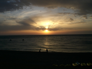 Sicilia - Gioiosa Marea (Messina) uno splendido tramonto sul mare
